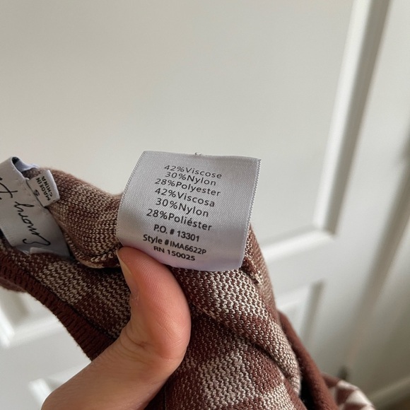 Emory Park Knit Checkered Pant - S - Picture 5 of 5